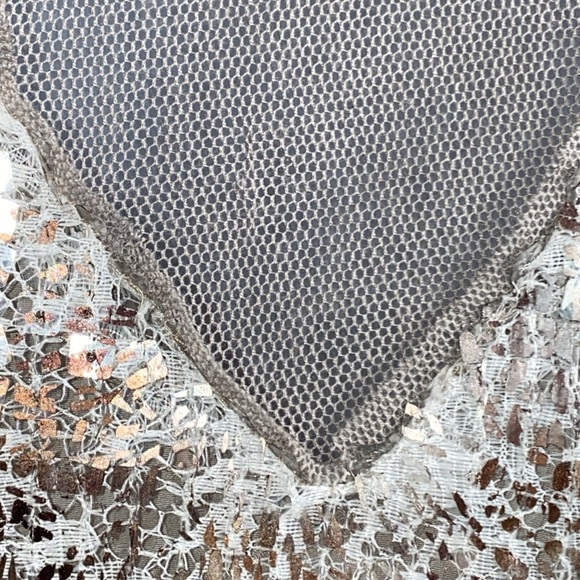 Free People Shattered Glass Midnight Dreamer Sequin Dress. - Picture 10 of 14